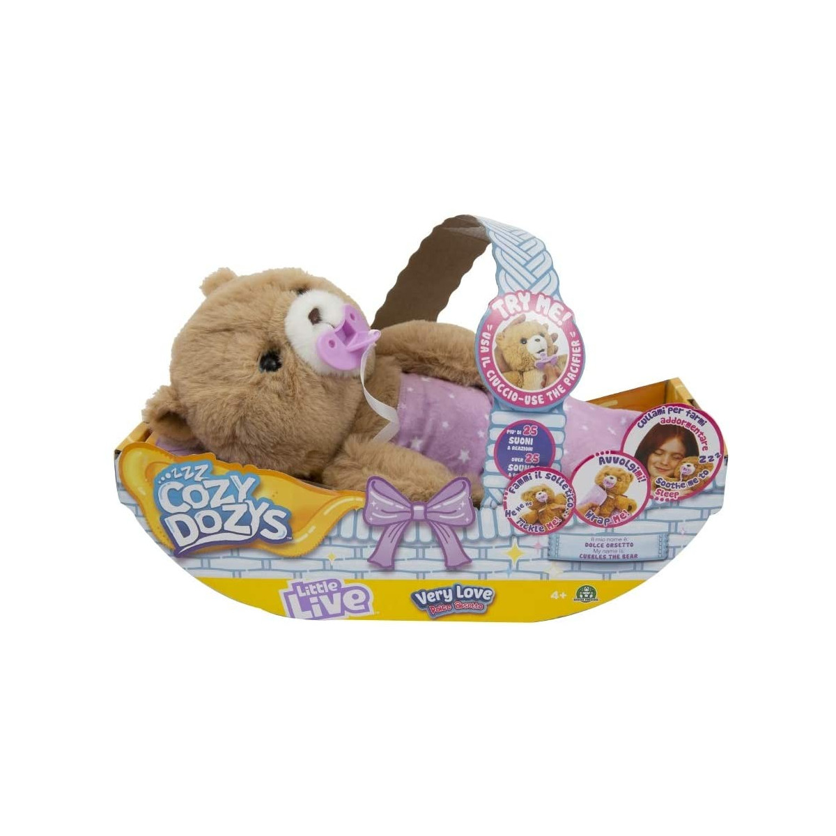 LIVE PETS SWEET BEAR - GIOCHI PREZIOSI ITALIA SRL - CHILD - td-toys.it