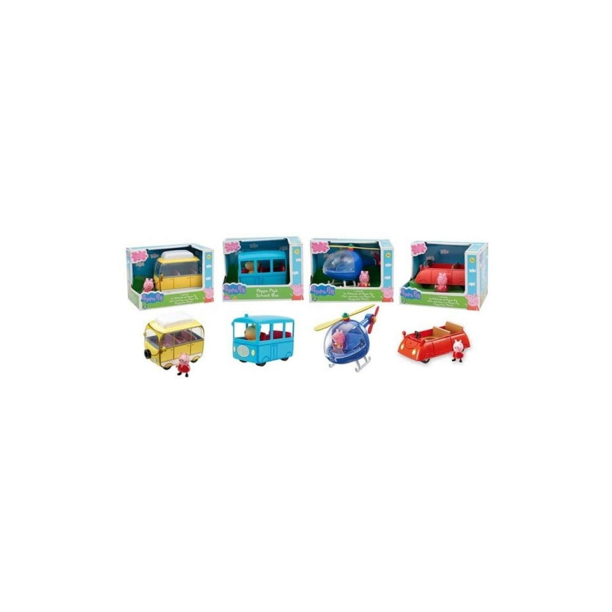 PEPPA ASSORTED VEHICLES W4 - GIOCHI PREZIOSI ITALIA SRL - CHILD - td-toys.it