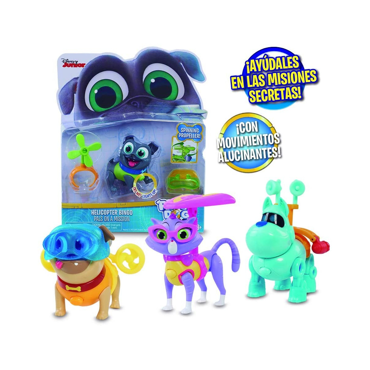 PUPPY DOG PALS - CHARACTER WITH LIGHT AND ACCESSORIES - GIOCHI PREZIOSI ITALIA SRL - UNISEX - td-toys.it