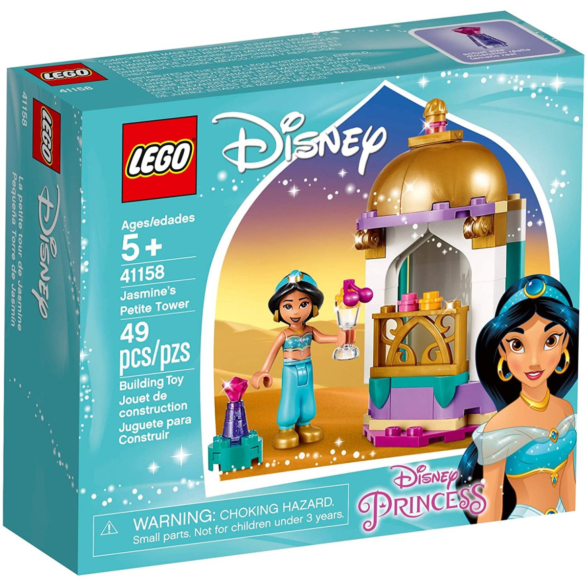 LEGO DISNEY PRINCIPESSE TORRE DI JASMINE CF1-COSTRUZIONI LEGO