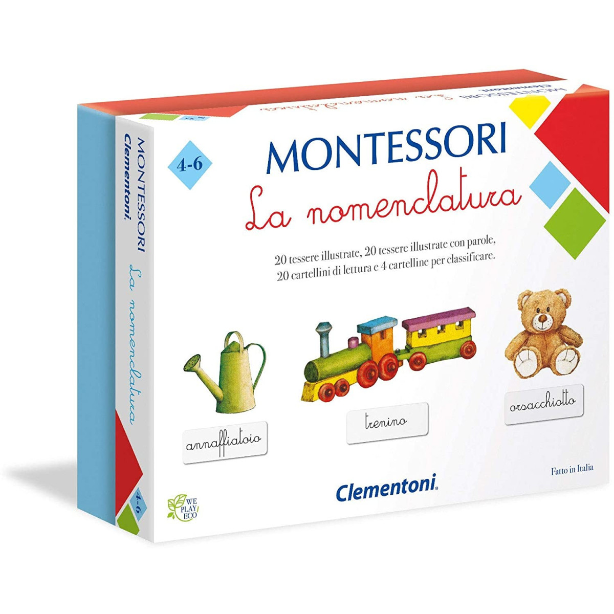 MONTESSORI - LA NOMENCLATURA-GIOCATTOLI EDUCATIVI