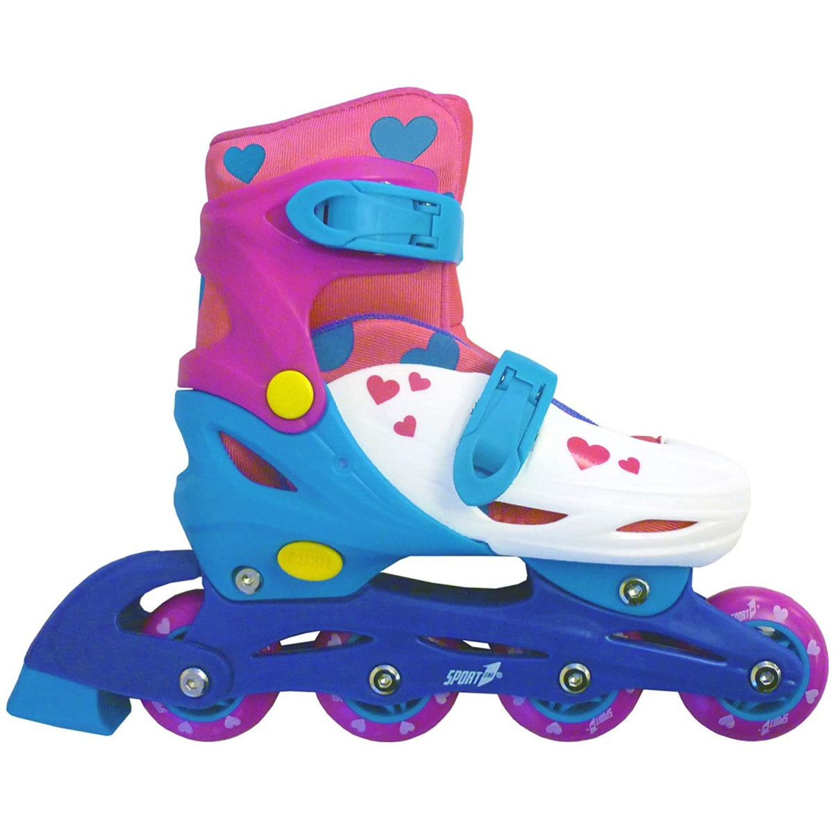 PATTINI"EASY ROLLER"ROSA 31-34 - SPORT ONE - UNISEX - td-toys.it