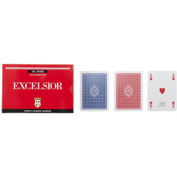 EXCELSIOR DAL NEGRO DOUBLE DECK-BOARD GAMES'- TD Toys