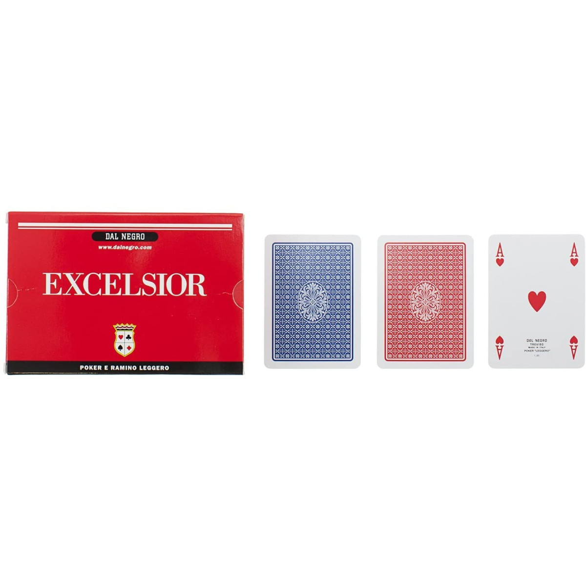 EXCELSIOR DAL NEGRO MAZZO DOPPIO-GIOCHI DI SOCIETA'