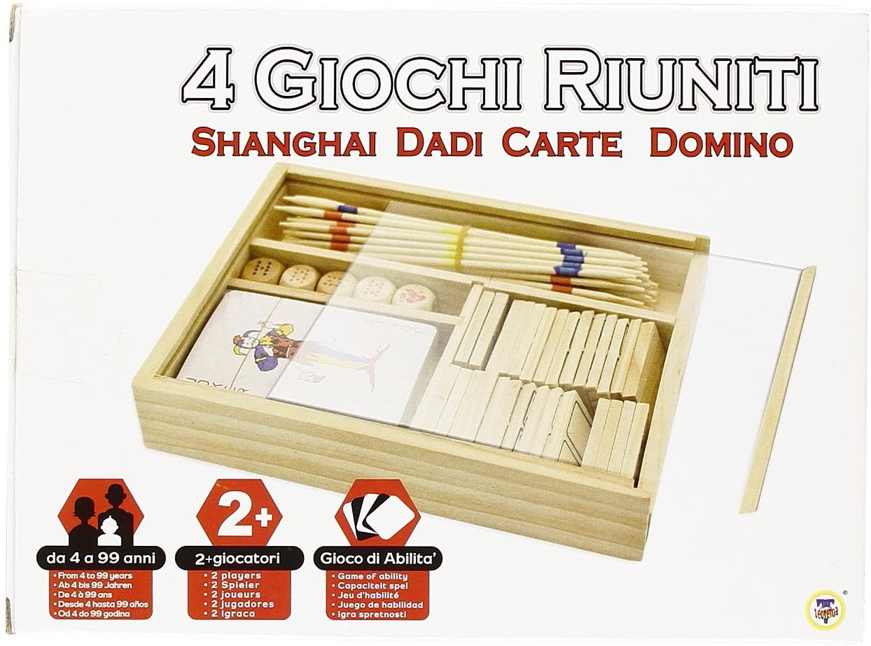 Set giochi bambini: carte, shangai, dadi, domino - Tutto per i bambini In  vendita a Como