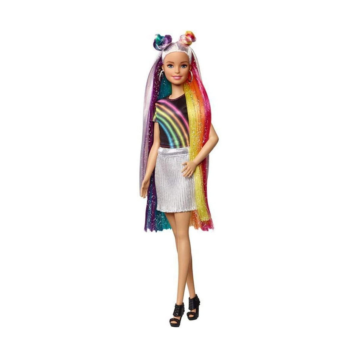 BARBIE RAINBOW FXN96 ARCOBALENO - MATTEL - BAMBINA - td-toys.it