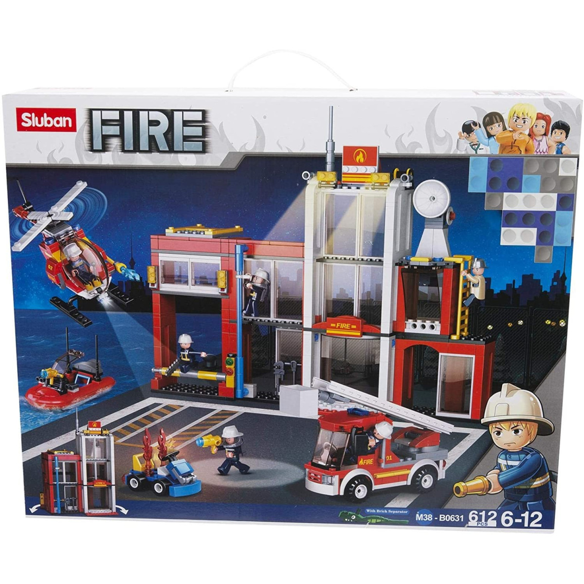 SLUBAN - Fire Brigade Station-GIOCATTOLI PER BAMBINO