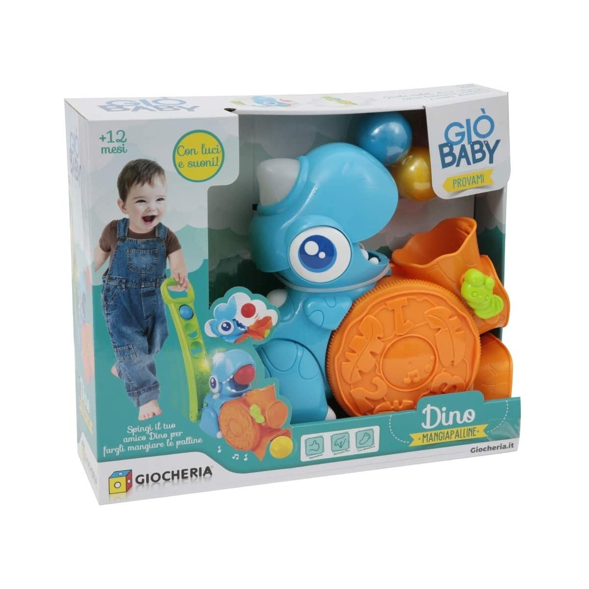 GIO' BABY - Dino Mangiapalline - GIOCHERIA SPA - PRIMA INFANZIA - td-toys.it