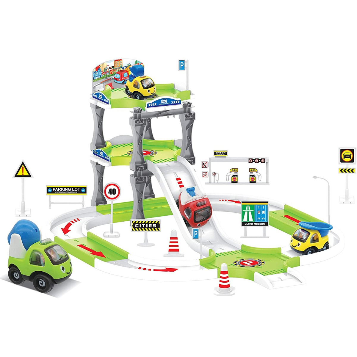 GIO 'BABY - Multi-storey garage - GIOCHERIA SPA - CHILD - td-toys.it