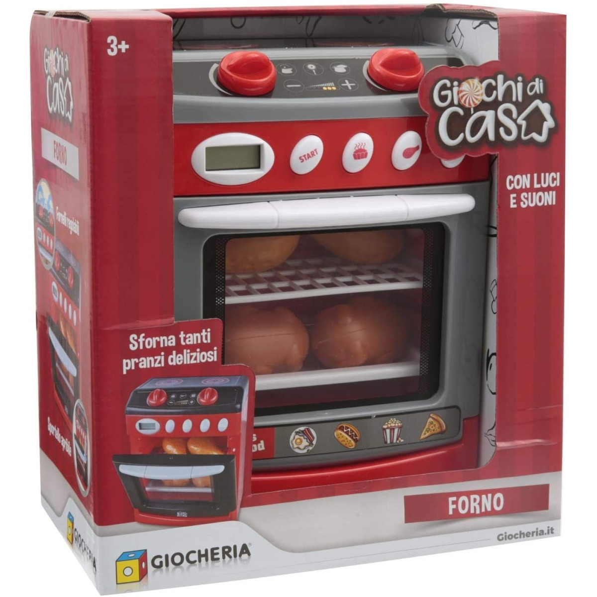 HOME GAMES - Oven Lights, Sounds and Accessories Included - GIOCHERIA SPA - UNISEX - td-toys.it