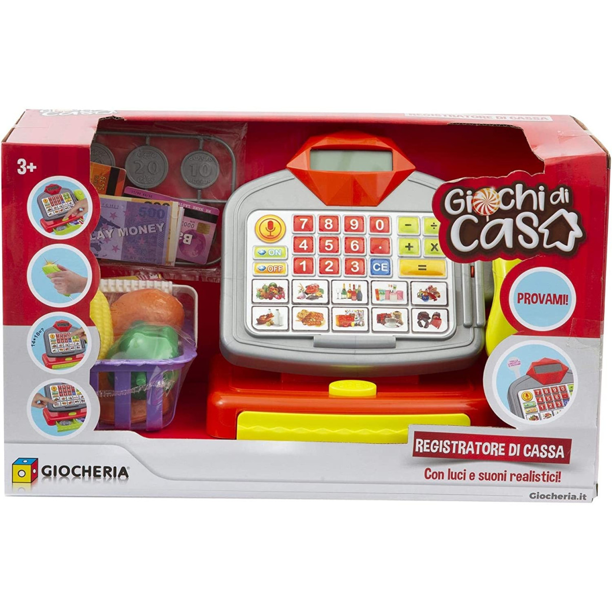 HOME GAMES - Cash Register TOUCH SCREEN Supermarket - GIOCHERIA SPA - UNISEX - td-toys.it