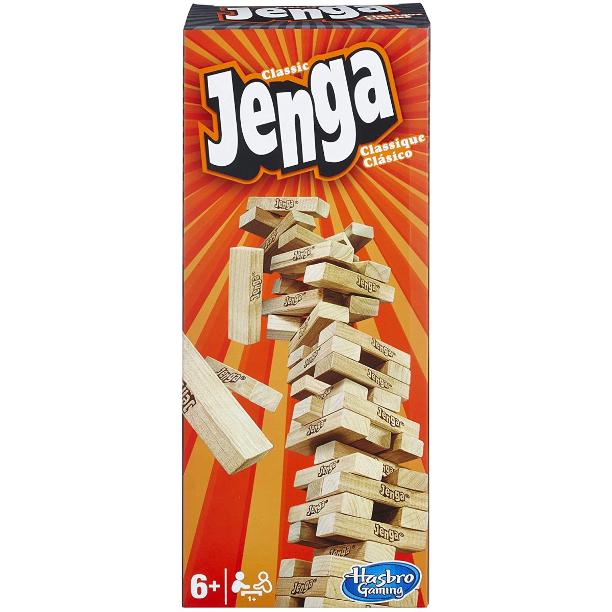 GIOCO JENGA CLASSIC - HASBRO - GIOCHI DI SOCIETA' - td-toys.it