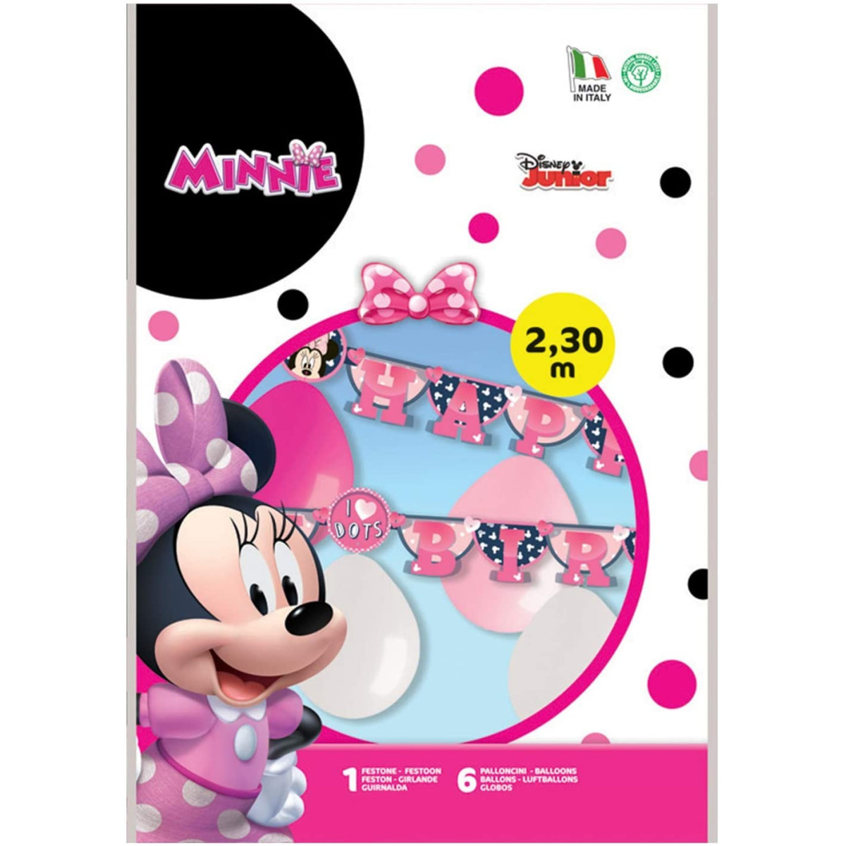 KIT FESTONI BALLOON MINNIE 18597 - - GADGETS - td-toys.it