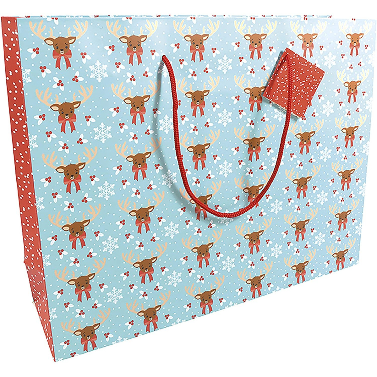 FLOCONS, SAC SHOPPING 35X10X27,5CM - - GIFT ENVELOPES - td-toys.it