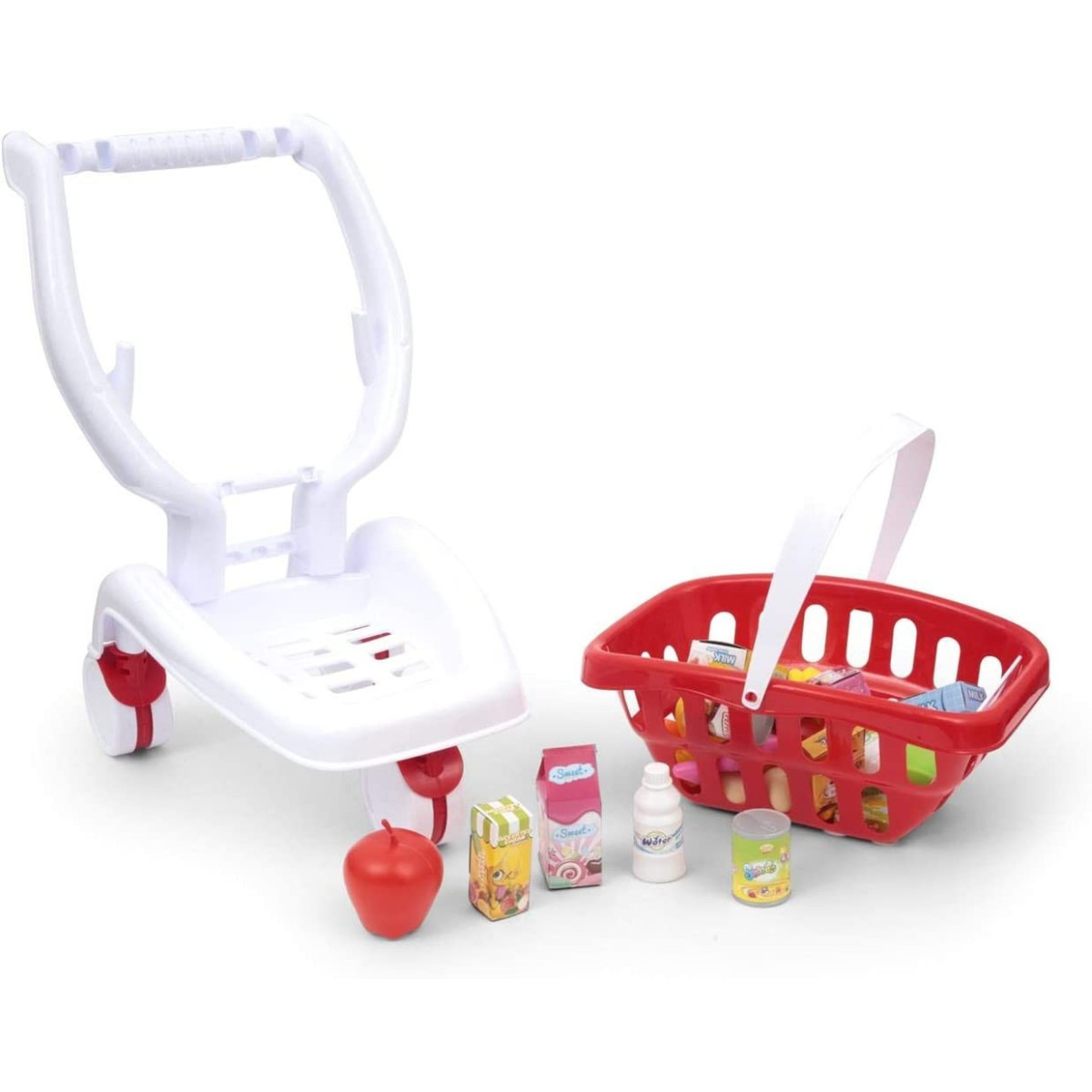 HOME GAMES - Shopping Cart with Fruit and Food - GIOCHERIA SPA - UNISEX - td-toys.it