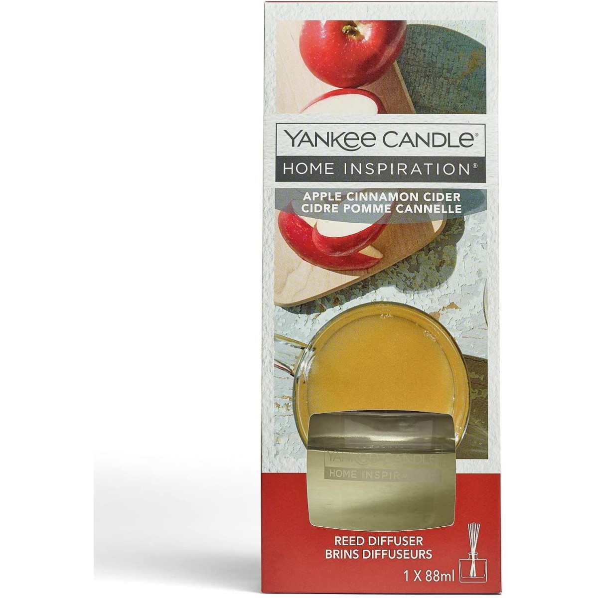 APPLE CINNAMON CIDER REED YANKEE CANDLE - YANKEE CANDLE - CLOTHING - td-toys.it