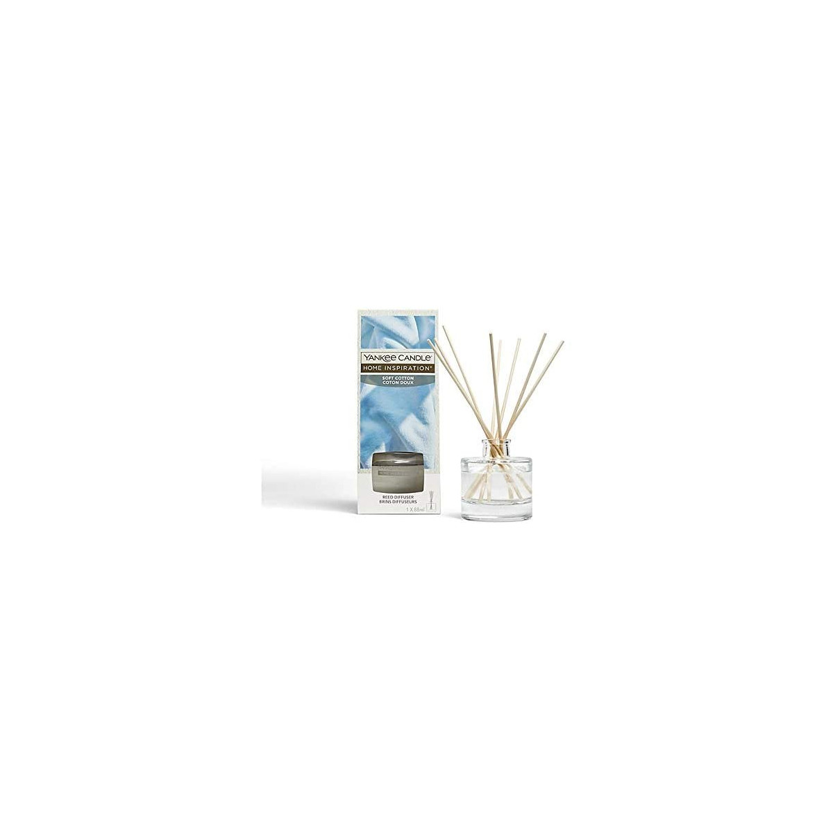 SOFT COTTON REED DIFFUSER YANKEE CANDLE - YANKEE CANDLE - YANKEE CANDLE - td-toys.it