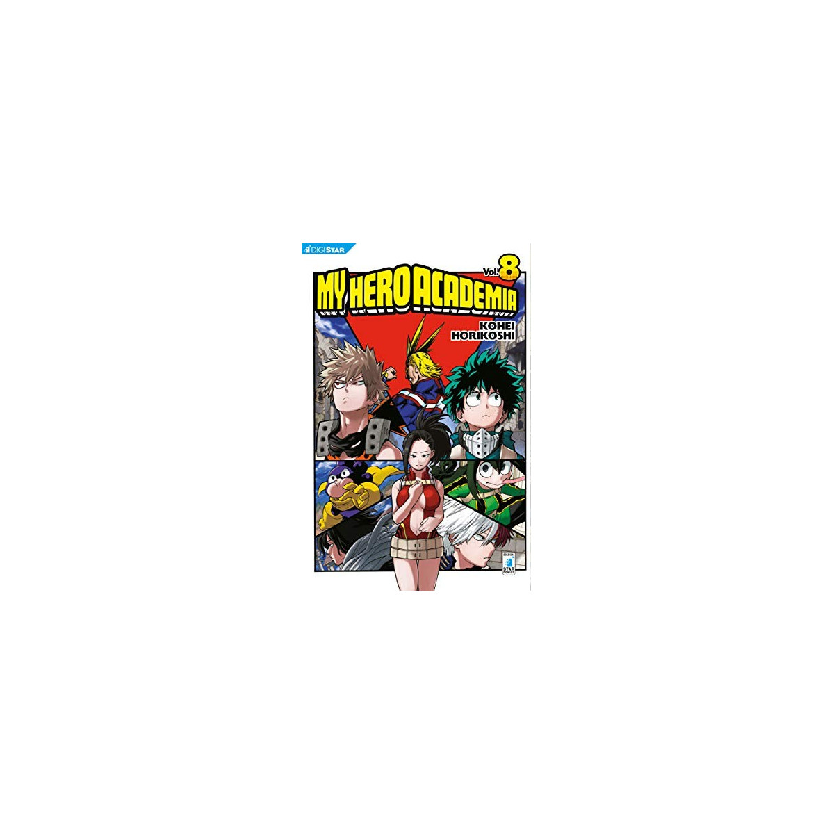 My Hero Academia. Vol. 8 - EDIZIONI STAR COMICS - FUMETTI MANGA - td-toys.it