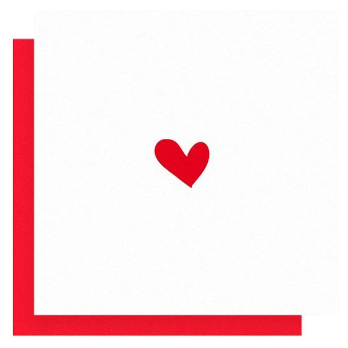 GREETING CARDS - 7X7 HEART - LEGAMI MILANO - CLOTHING - td-toys.it