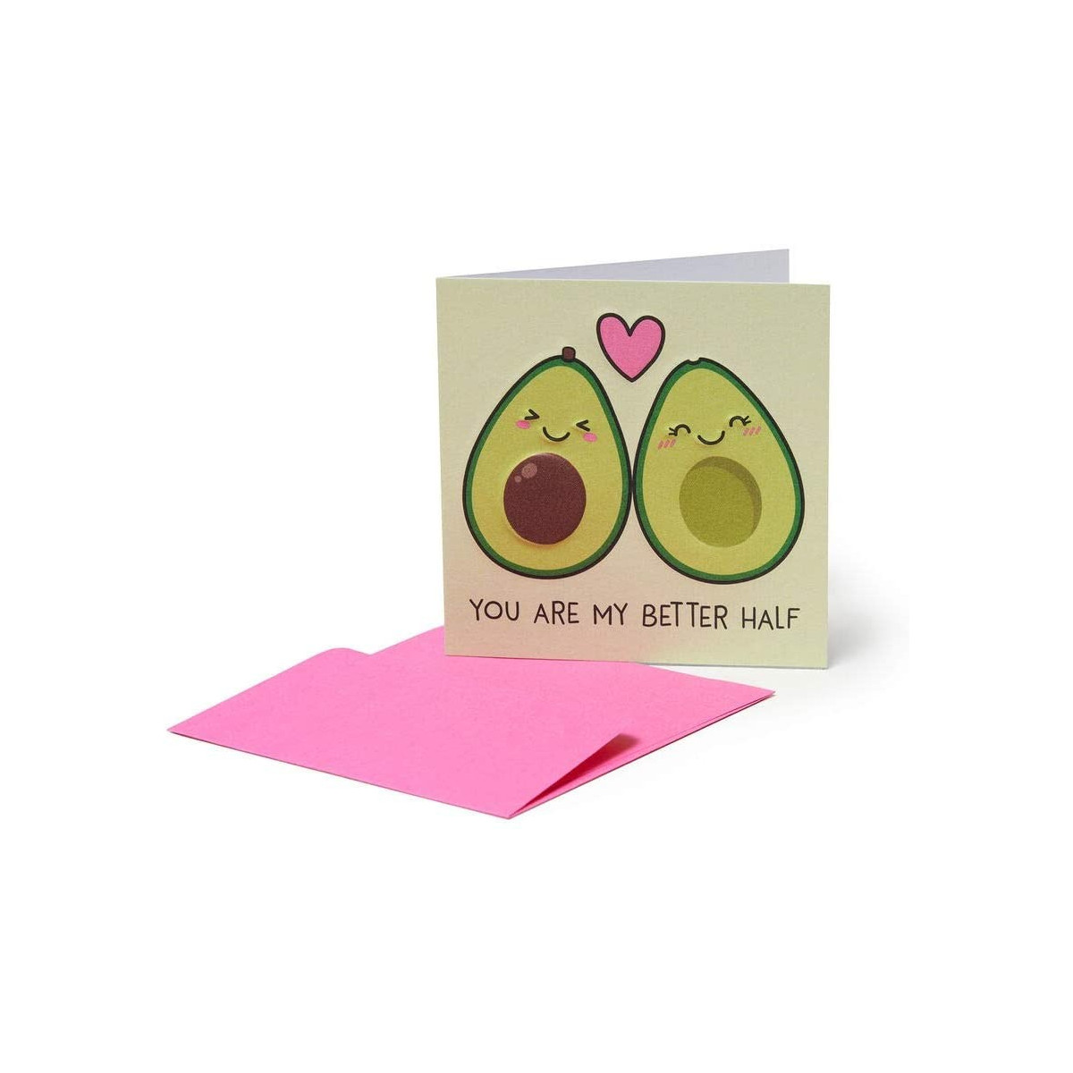 SMALL GREETING CARD - AVOCADO - LEGAMI MILANO - CLOTHING - td-toys.it