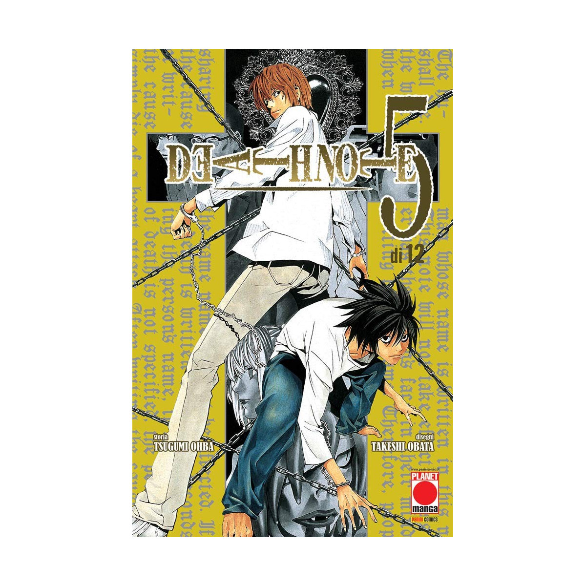 DEATH NOTE 5 - SETTIMA RISTAMPA - PANINI COMICS - LIBRI - td-toys.it