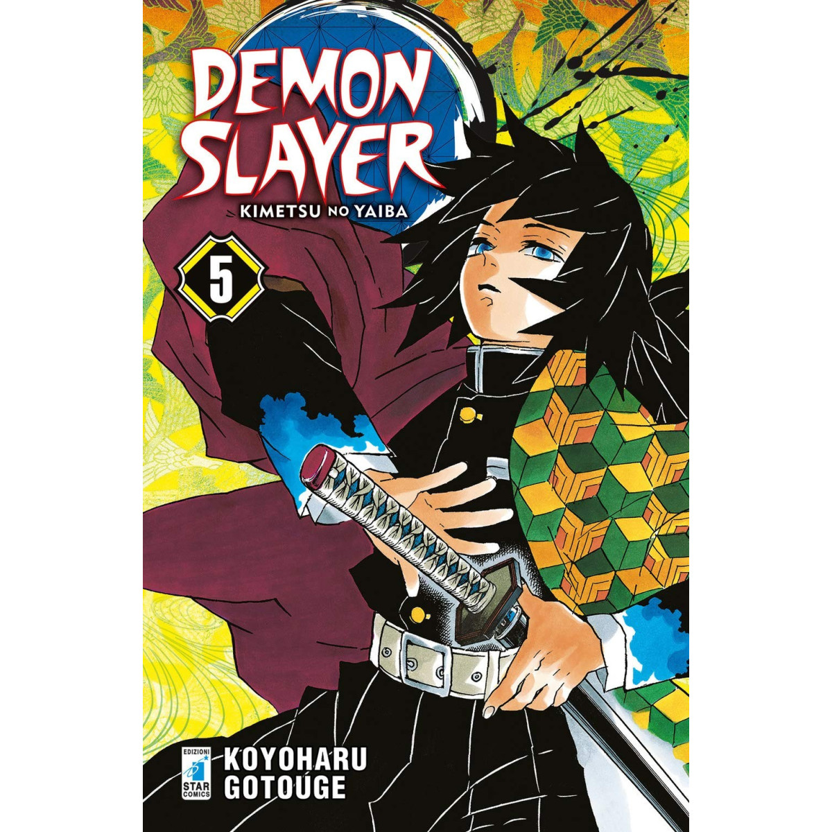 DEMON SLAYER - KIMETSU NO YAIBA 5 - EDIZIONI STAR COMICS - MANGA COMICS - td-toys.it