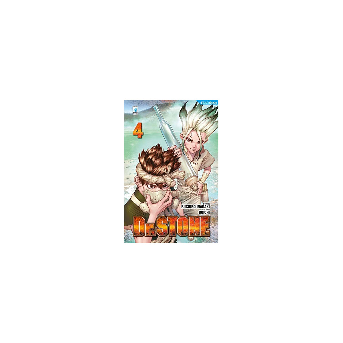 DR. STONE 4 - EDIZIONI STAR COMICS - FUMETTI MANGA - td-toys.it