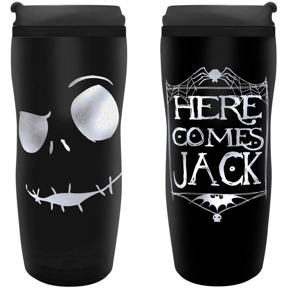 NIGHTMARE BEFORE XMAS - Travel mug "Jack" - Foil - ABYSTYLE - GADGETS - td-toys.it