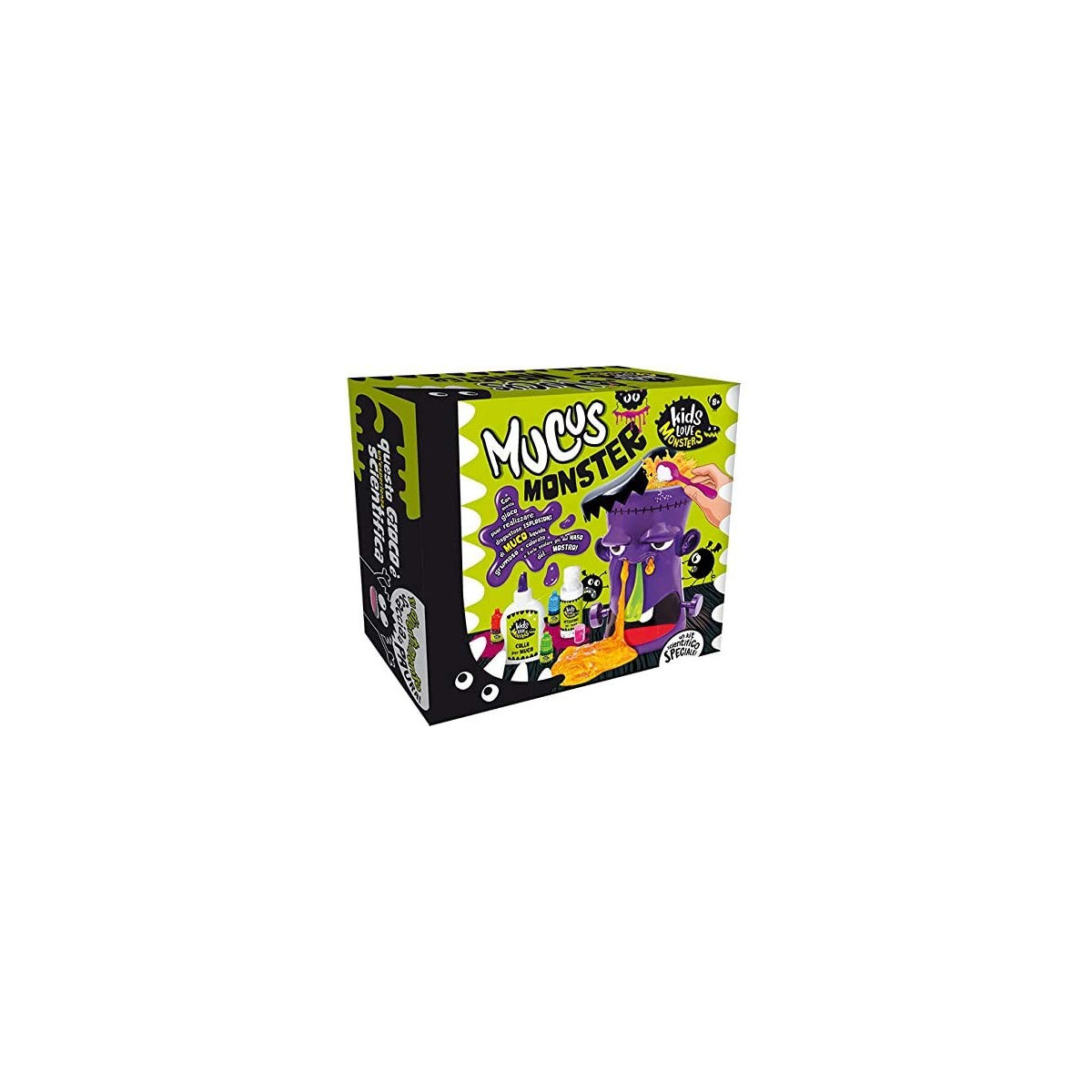 KIDS LOVE MONSTERS MUCUS MONSTERS - LISCIANI GIOCHI - CREATIVE - td-toys.it