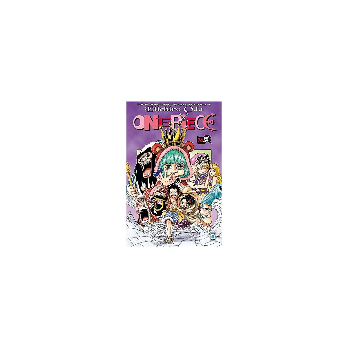 ONE PIECE 74 - EDIZIONI STAR COMICS - LIBRI - td-toys.it