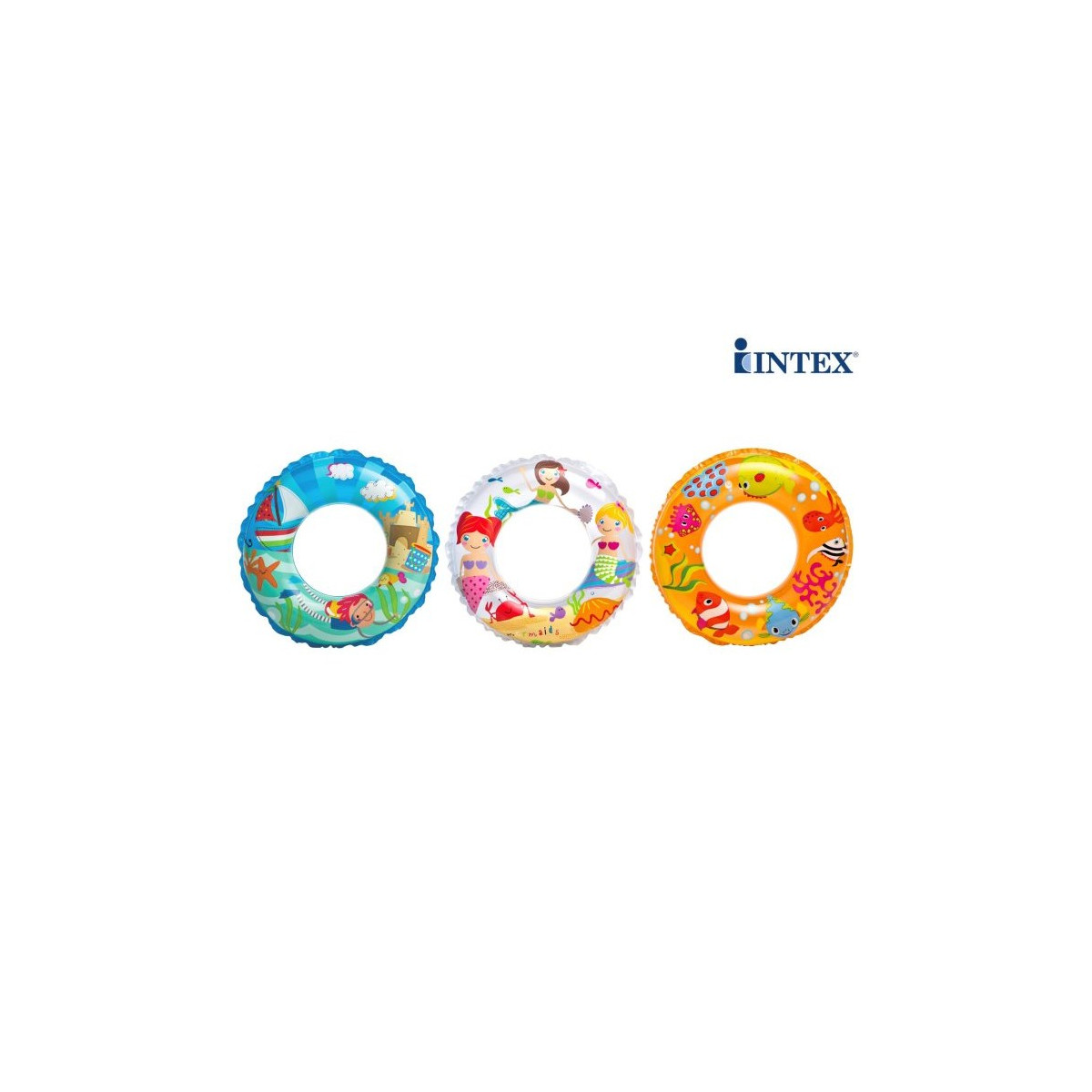 Intex donut assorted patterns 61 cm diameter - Intex - Home - td-toys.it