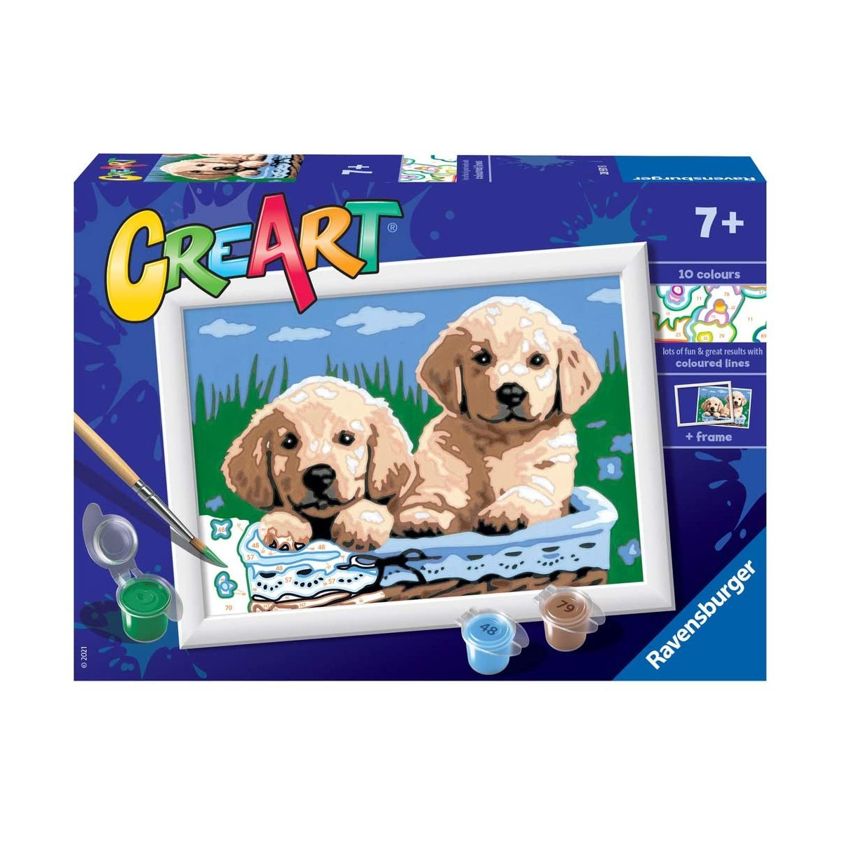 CreArt E - Cani Golden Retriver-CREATIVI