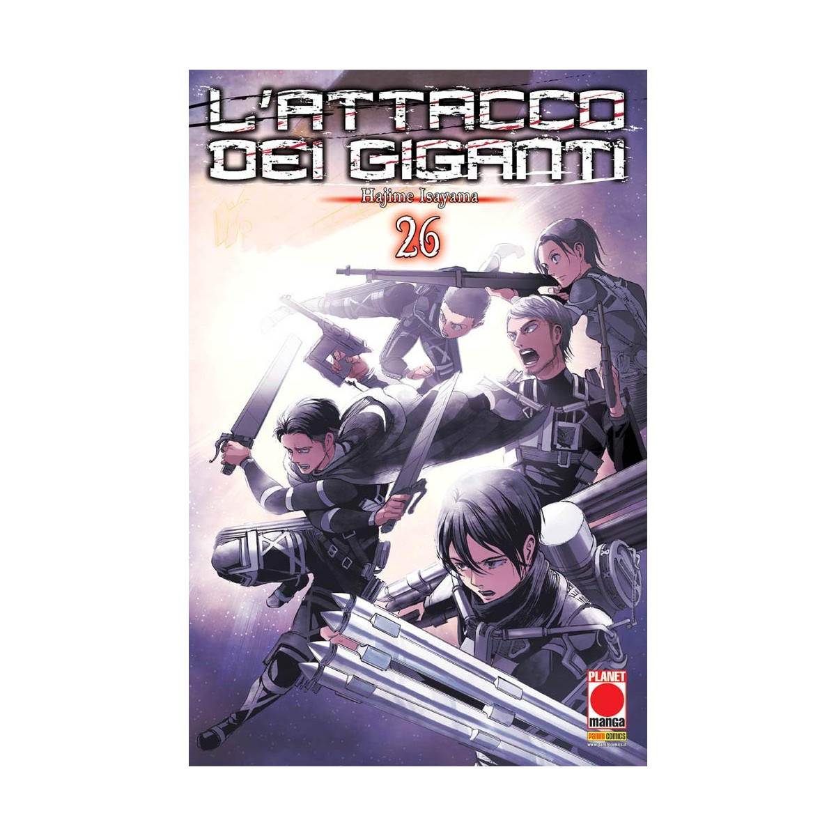 L'ATTACCO DEI GIGANTI 26 - I RIST. - PANINI COMICS - FUMETTI MANGA - td-toys.it