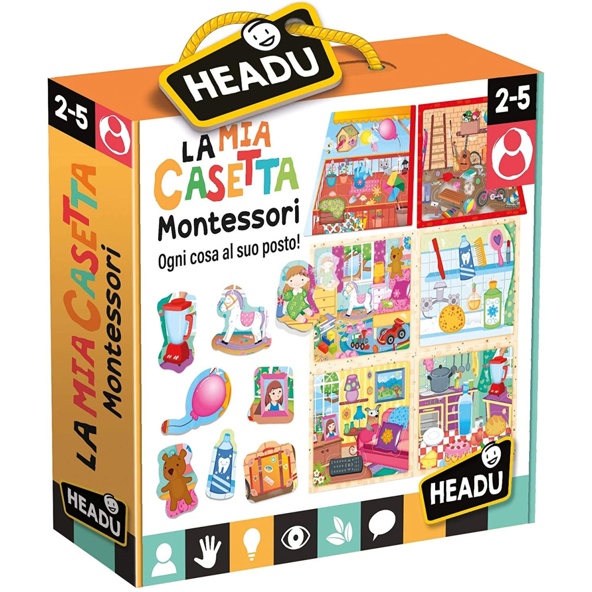 La Mia Casetta Montessori - HEADU - EDUCATIVI - td-toys.it