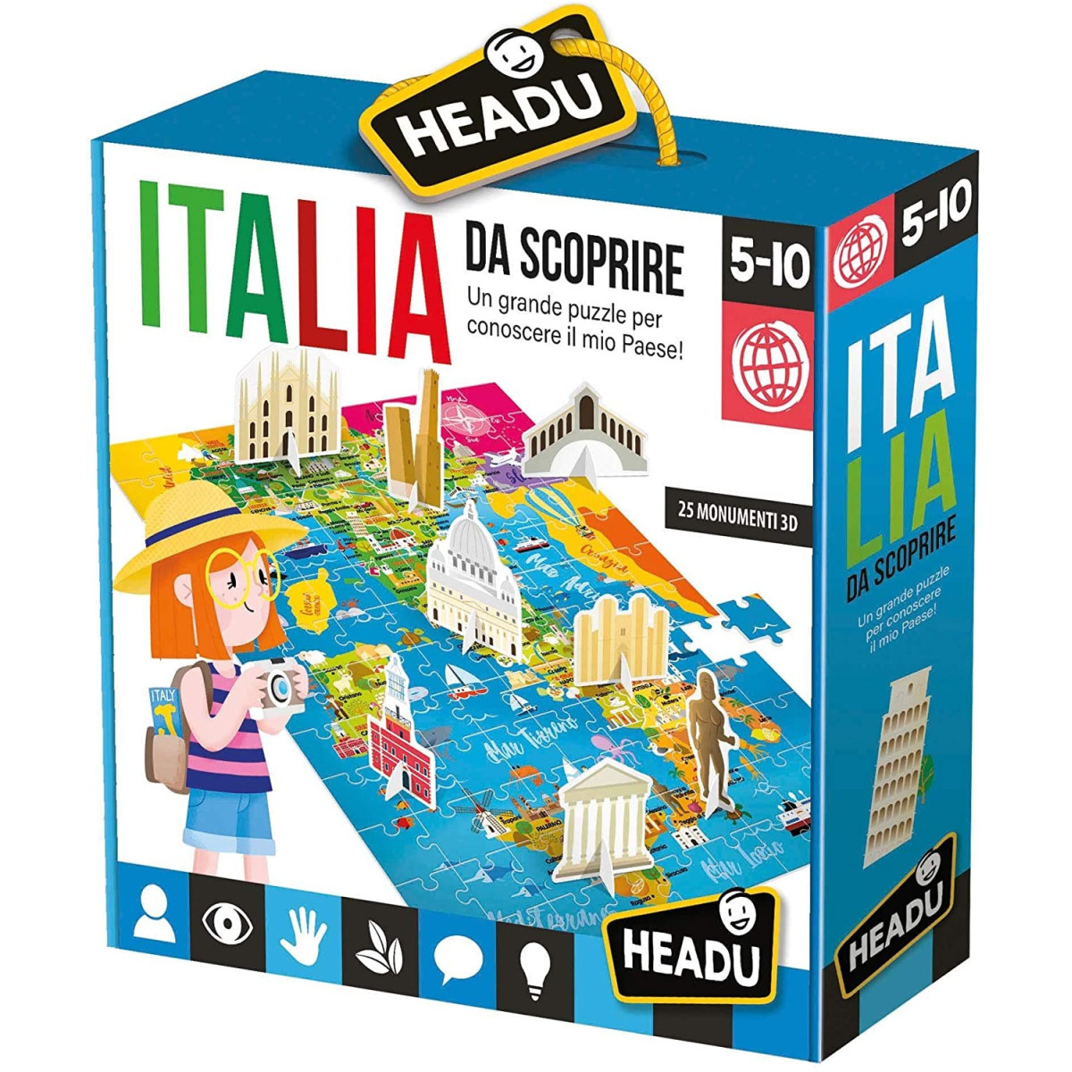 Italy to discover - HEADU - EDUCATIONAL - td-toys.it