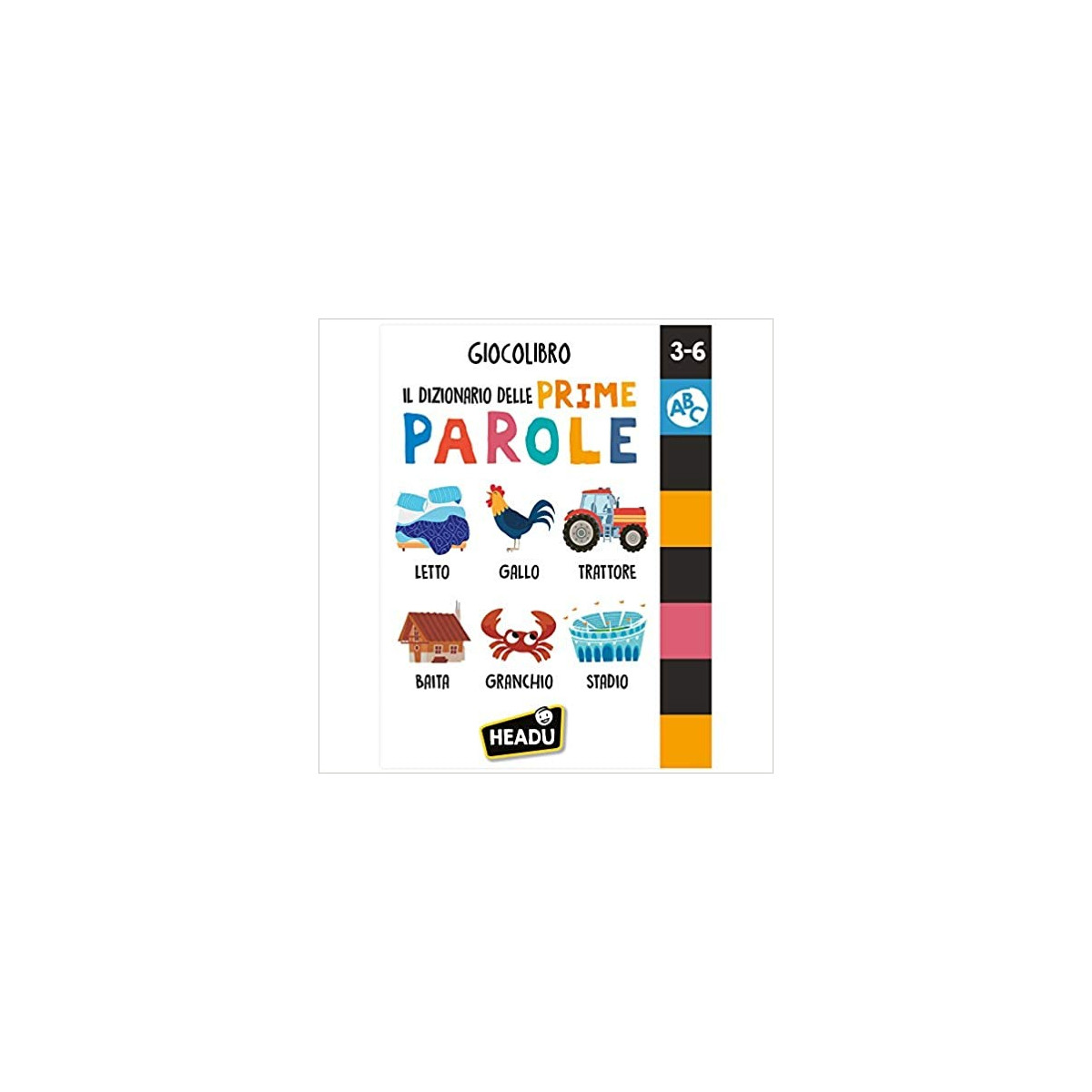 Giocolibro Il Dizionario delle Prime Parole - HEADU - EDUCATIVI - td-toys.it