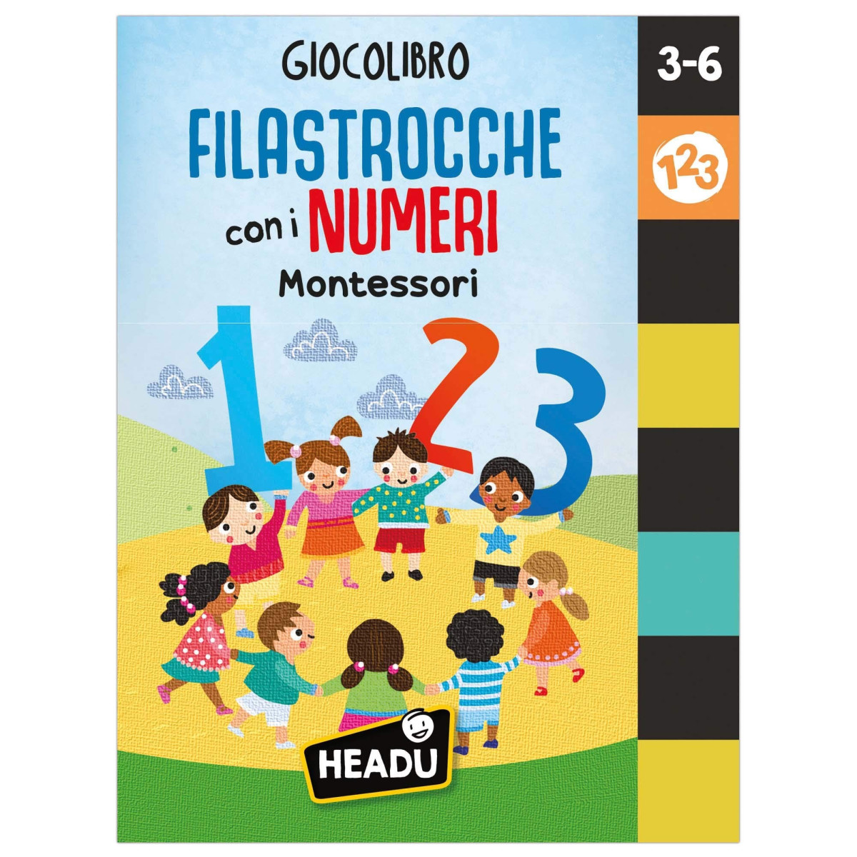 Giocolibro Filastrocche con i Numeri - HEADU - EDUCATIVI - td-toys.it