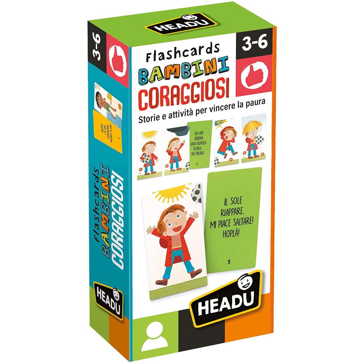 Flashcards Bambini Coraggiosi-EDUCATIVI