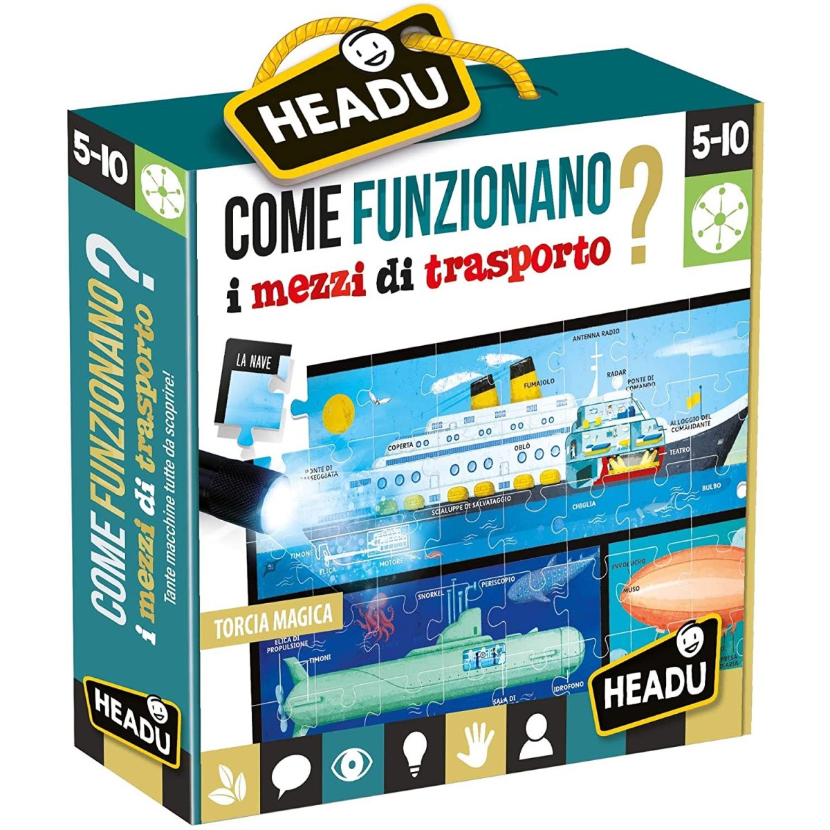 Come Funzionano? Mezzi di Trasporto - HEADU - EDUCATIVI - td-toys.it