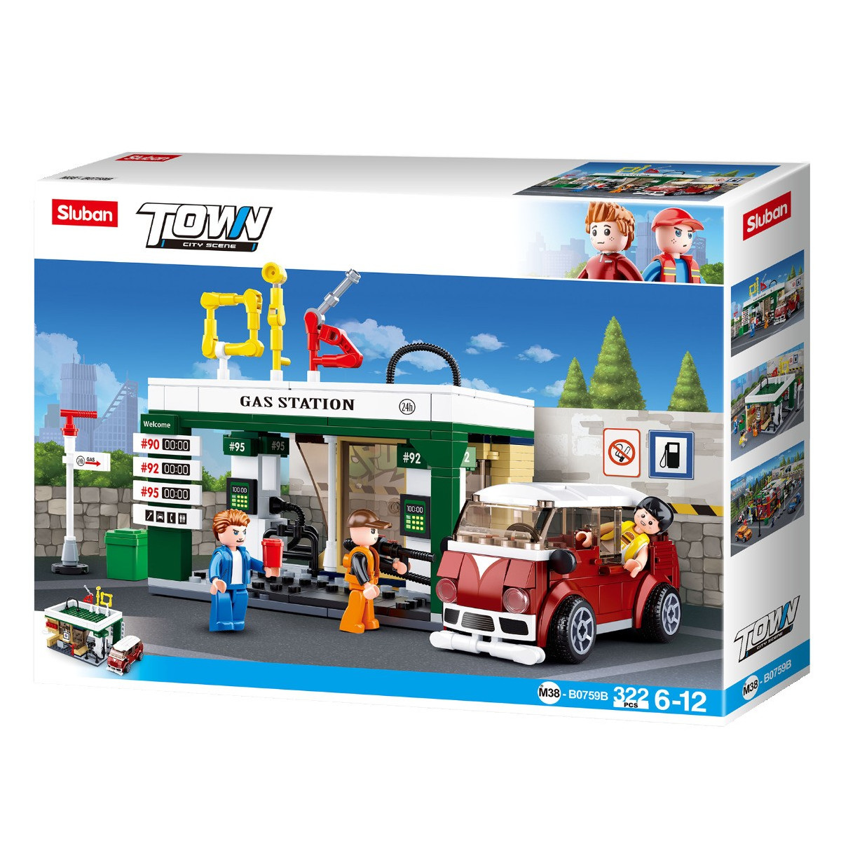 SLUBAN - Pompa di Benzina - GIOCHERIA SPA - BAMBINO - td-toys.it