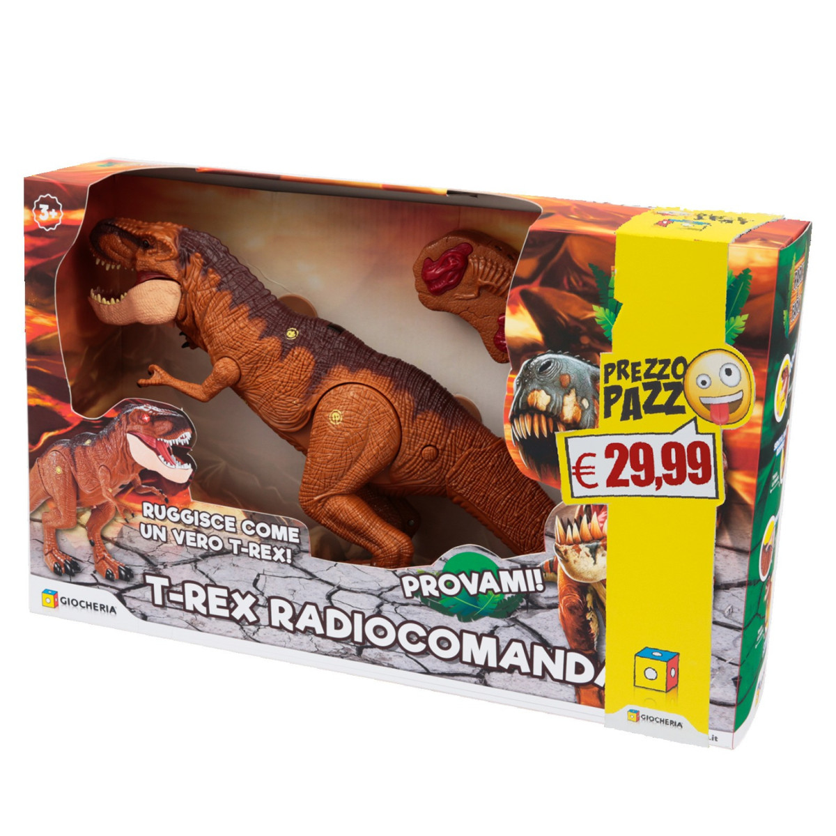 CRAZY PRICE - T Rex R / C - GIOCHERIA SPA - CHILD - td-toys.it