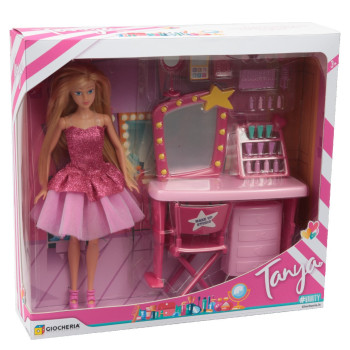 Lisciani 68289 Barbie Be A Star Make Up Trousse India