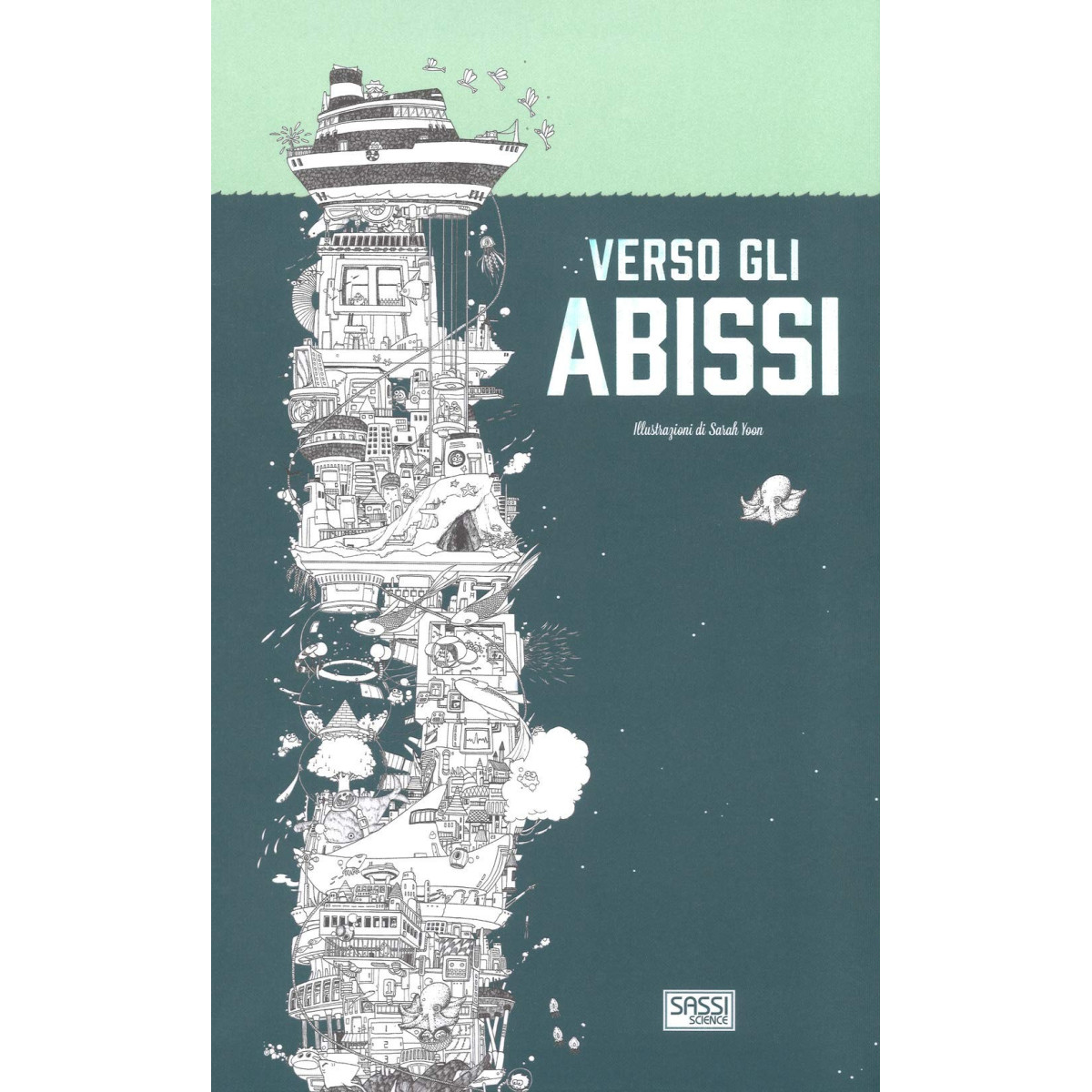 COLORING BOOK - TOWARDS THE ABYSS NE 2019 - SASSI EDITORE - SASSI EDITORE - td-toys.it