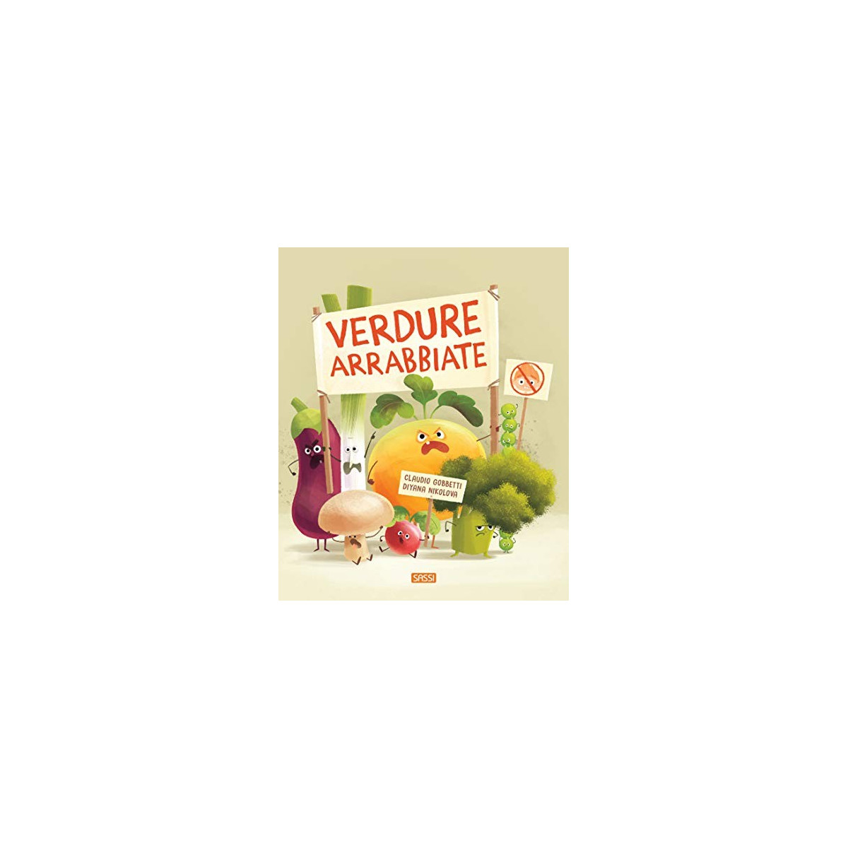 PICTURE BOOKS - ANGRY VEGETABLES - SASSI EDITORE - BOOKS - td-toys.it