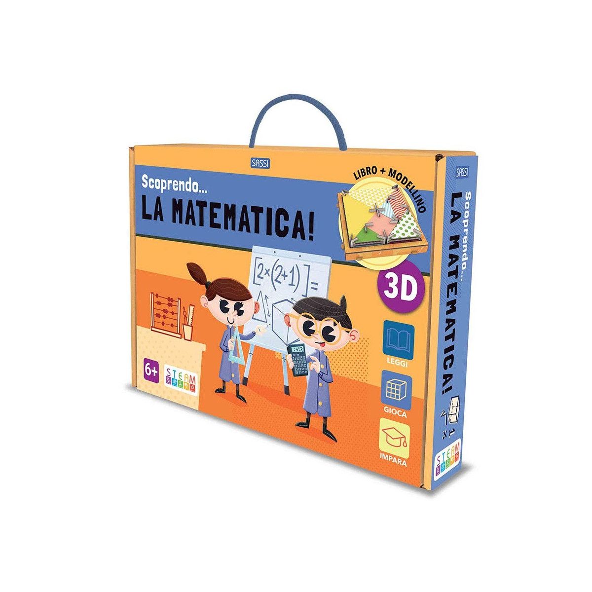 STEAM - DISCOVERING ... MATHEMATICS! - SASSI EDITORE - SASSI EDITORE - td-toys.it