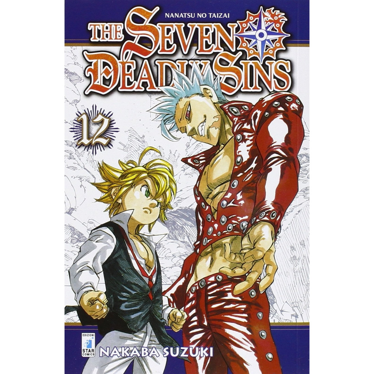 THE SEVEN DEADLY SINS - NANATSU - EDIZIONI STAR COMICS - MANGA COMICS - td-toys.it