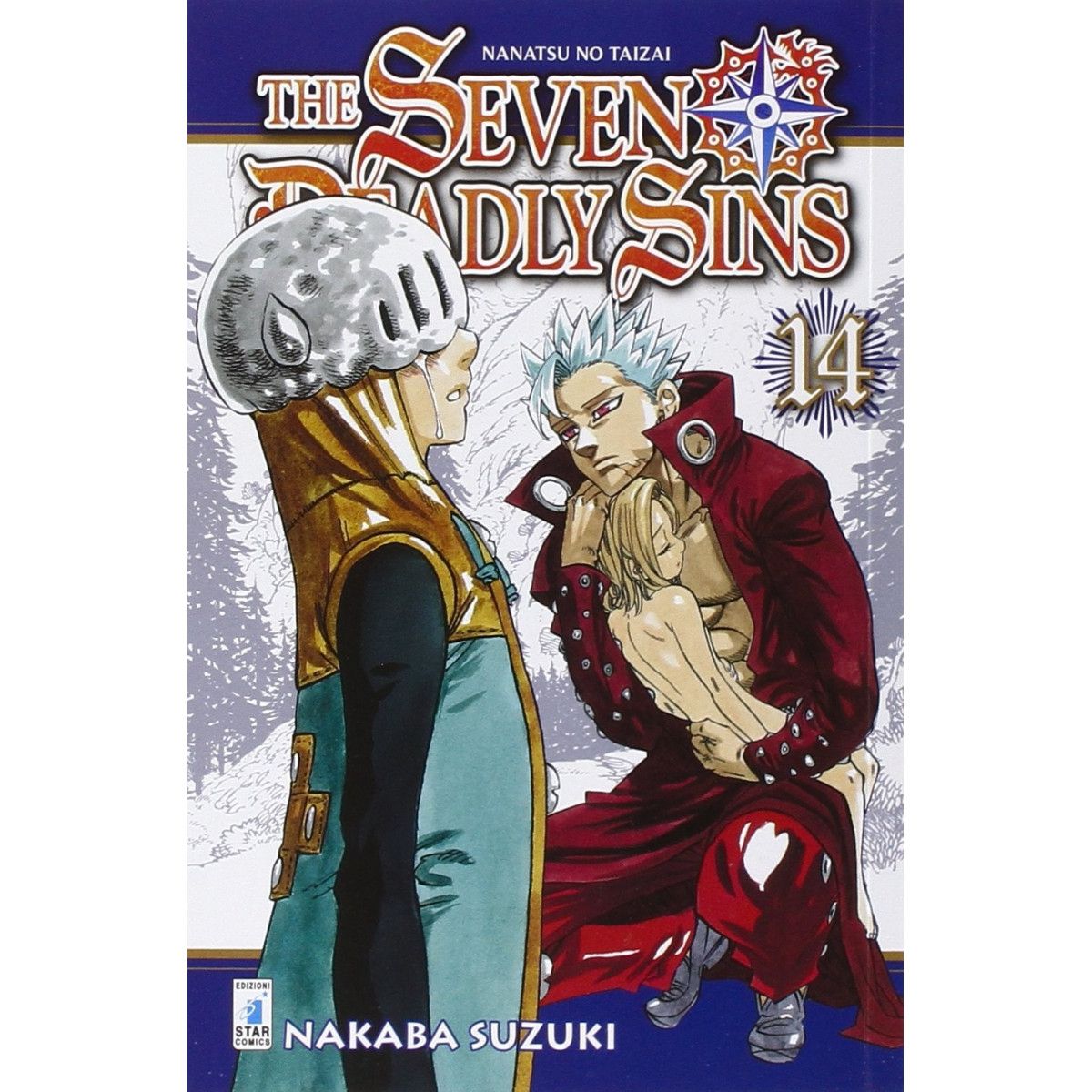 THE SEVEN DEADLY SINS - NANATSU - EDIZIONI STAR COMICS - MANGA COMICS - td-toys.it