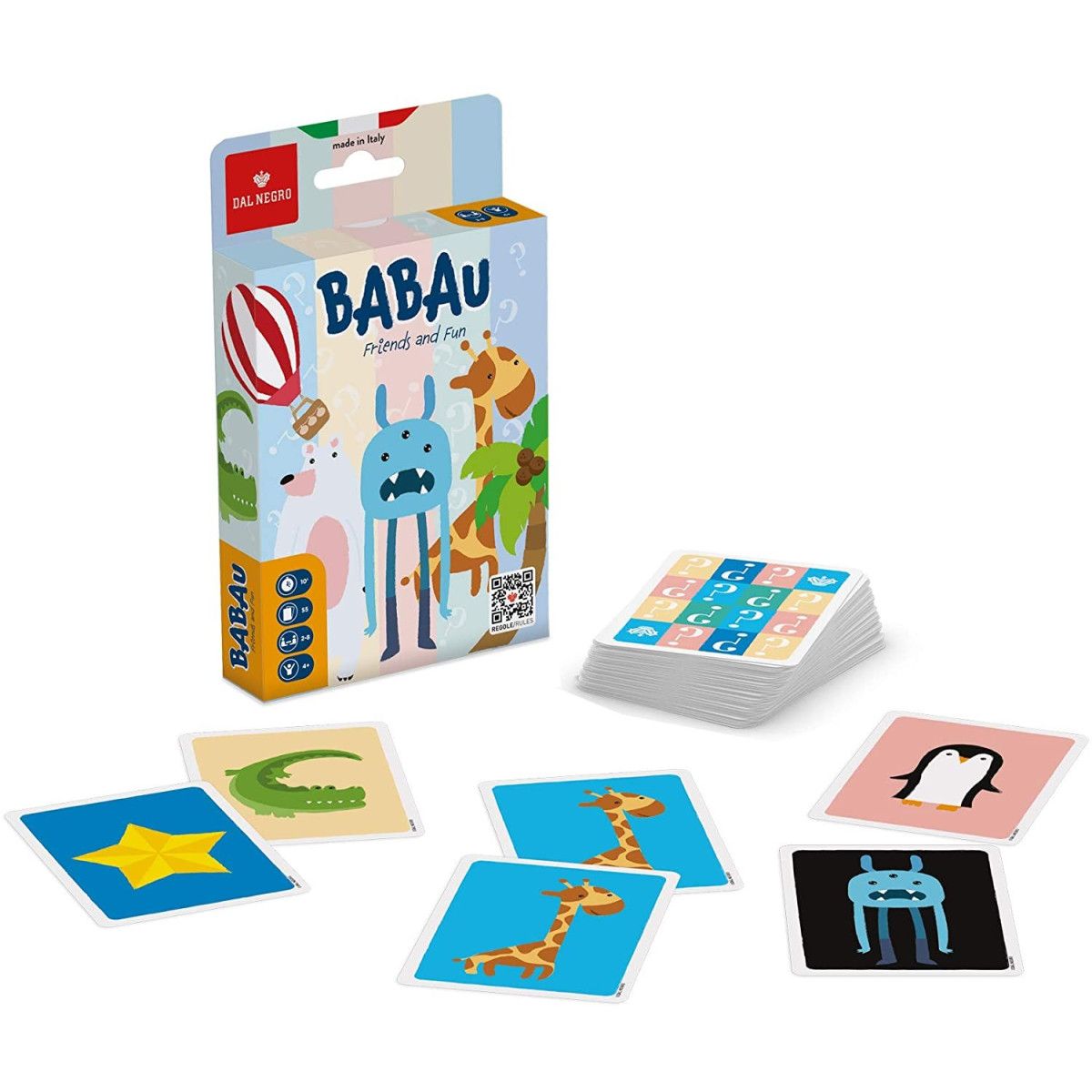 BABAU FRIENDS AND FUN - TEODOMIRO DAL NEGRO - BOARD GAMES' - td-toys.it