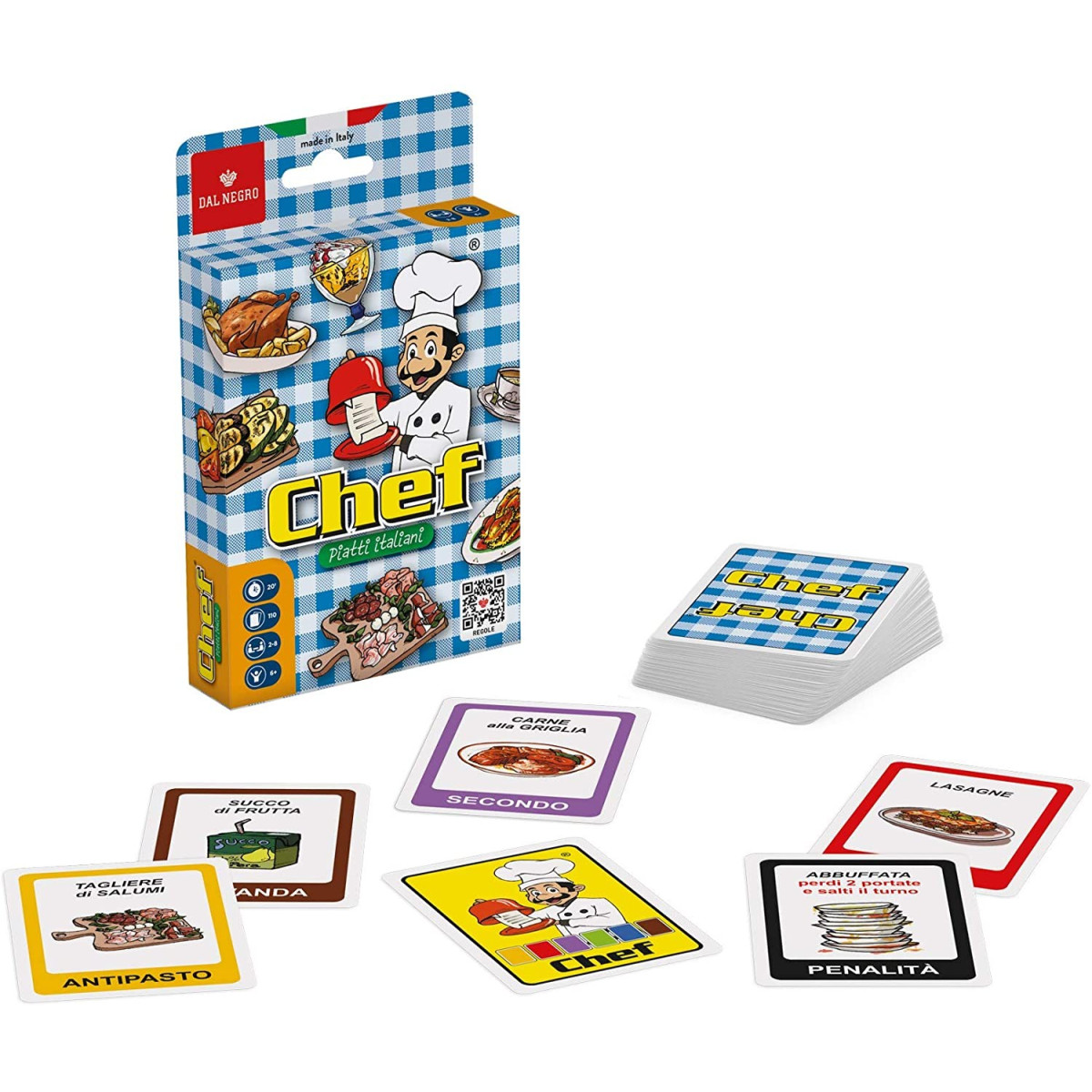 CHEF ITALIAN DISHES - TEODOMIRO DAL NEGRO - BOARD GAMES' - td-toys.it