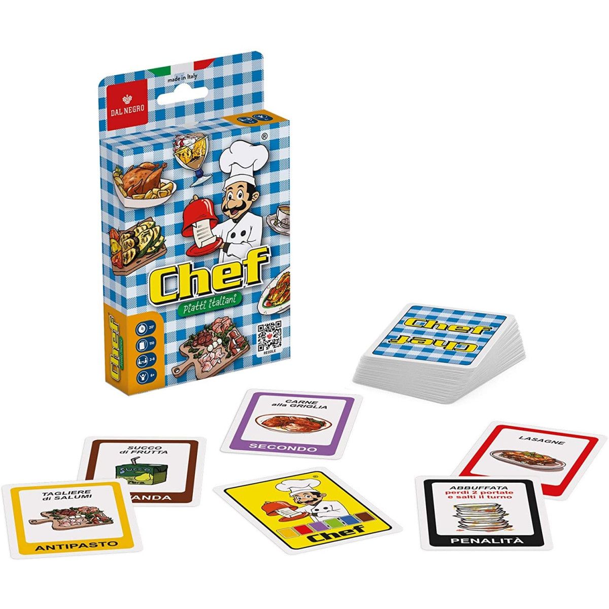 CHEF PIATTI ITALIANI - TEODOMIRO DAL NEGRO - GIOCHI DI SOCIETA' - td-toys.it